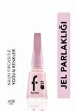 Flormar Jel Görünümlü Parlak Oje (Pembe) - Jelly Look Nail Enamel - JL52 Barbie - 8690604568840
