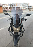 Honda CBF 150 Siperlik Ön Cam 2005 2017 Model 51cm Açıkfüme Renkli 4mm
