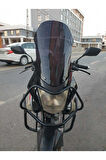 Honda CBF 150 Siperlik Ön Cam 2005 2017 Model 51cm Siyah Renkli 4mm