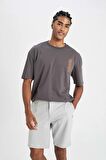 DeFactoFit Standart Fit Sporcu Kısa Paça Şort B1170AX24SPGR91