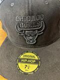 Chicago Bulls Siyah Hip Hop Snapback Rapper Cap Şapka