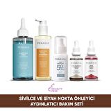 Akne Ve Siyah Nokta Karşıtı, Aydınlatıcı Set
