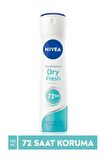 Nivea Kadın Sprey Deodorant Dry Fresh 150ml, 72 Saat Anti-perspirant Koruma, Ekstra Kuruluk