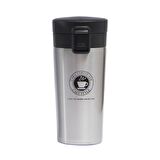 Kilitli 304 L Çelik Gri 500 ml Kahve Termos Mug cin406gr
