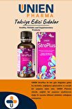 UNIEN Pharma Stroplus 100 ml / Kolostrum, Beta Glukan, Kara Mürver Ekstresi, Kekik Ekstresi, Multi Vitamin ve Mineral İçeren Takviye Edici Gıda