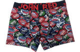 3 Adet Avrupanın Yıldızı (John red) Penye Boxer Şort