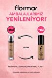 Flormar Invisible Cover HD Hafif Yapılı & Yarı Parlak Bitişli SPF30 Fondöten