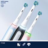 Oral-B iO 3 Pembe Elektrikli Diş Fırçası, 1 Diş Fırçası Başlığı, Braun Tasarımı