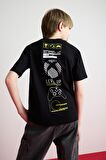 DeFacto Erkek Çocuk Xbox Bisiklet Yaka Kısa Kollu Tişört D9562A825SMBK81