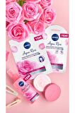 Nivea Aqua Rose Organik Gül Suyu İçerikli Nemlendirici Göz Maskesi, Hyaluron, Koyu Halka, Göz Torbası