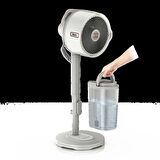 Shark FlexBreeze ProMist Buharlı Uzaktan Kumandalı Beyaz Ayaklı Vantilatör