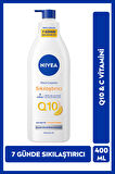 Nivea Q10 Sıkılaştırıcı Vücut Losyonu 400ml, 10 Günde Sıkılaş, C Vitamini, Nemlendirici, Normal Ciltler