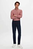 Ds Damat Slim Fit Lacivert Düz Boru Paça Denim Pantolon 6HCJ3ORT00102 6HCJ3ORT00102