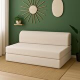 Homedius Magic Katlanır Yataklı Çift Kişilik Koltuk-Bej