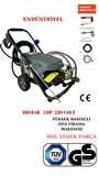 Povver Profesyonel (Bakır Sargılı) İndüksiyon Motorlu Yüksek Basınçlı Yıkama Makinesi (3700 W - 180 Bar)
