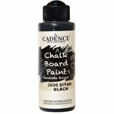 Cadence Yayınları Karatahta Boyası Chalk Board Paint 120ml Siyah 2600