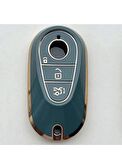 Mercedes Benz C S Sınıf W206 W223 S350 C260 C300 S400 S450 S500 Lüks Anahtar Koruma Kılıfı
