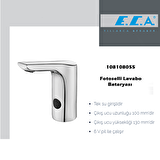 Eca Luna Fotoselli Lavabo Musluğu Pilli 108108055