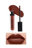 Mattemoist Lipgloss Yarı Mat Saten Bitişli Likit Ruj 416 Clover Brown - Kahverengi