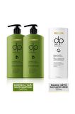 2 Adet Moringa Yağı Şampuan 425 Ml & 1 Adet Pamuk Sütü Buğday Proteini Saç Bakım Kremi 350 ml Set