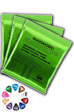 Maxword GT-Classic-3X Kaliteli Klasik Gitar Teli 3 Takım Set (10 Pena Hediye)