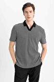 DeFacto Regular Fit Kısa Kollu Polo Tişört B6548AX24SPBK81