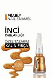 Flormar Pearly Yarı Transparan & Parlak Bitişli Sedefli Oje