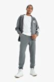 DeFactoFit NBA Wordmark Kalın Jogger Eşofman Altı Standart Fit Beli Bağcıklı Cepli D8618AX25SPGR311