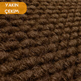 Beylini Çelik Halı Kaymaz Dayanıklı Kesilebilir Yoğun Trafik Alanları Ofis Iş Yolluk Araç Oto Paspası Zemin Döşeme Lateks Taban 9mm Kalınlık