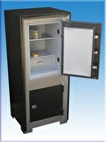 008İZMR İZMİR OFİS TİPİ ALTI DOLAPLI ÇELİK PARA KASASI 10545