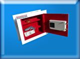 039YE1 KARS TİPİ DIŞTAN ELEKTRONİK ŞİFRELİ ANKASTRE DUVAR KASA