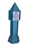GAZİANTEP ULU CAMİ BAĞIŞ TOPLAMA KASASI YAZILI 1055050CM 150Kg