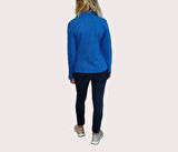 Mavi Tek Düğmeli Blazer Ceket