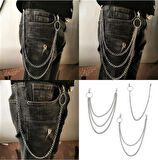 Style 2 Pantolon Zincirleri Üçlü Zincir 