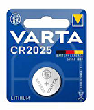 Varta Düğme Pil Elektronik Lityum CR 2025 Blister Tek li
