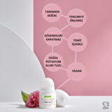 INCIA %100 Doğal Roll On Deodorant Kadın & Erkek Ter Kokusu Önleyici Lekesiz 50 ml Set