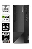 LENOVO Neo 50T i5 12400 32GB RAM 2TB SSD GT1030/4GB FDOS 11SE00BPTX MASAÜSTÜ PC & PER4 BELLEK
