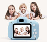 Çocuk Fotoğraf Makinesi Mini Fotoğraf Makinesi Eğitici 1080p Hd Selfie Kamera