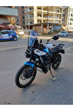 CF MOTO 450 MT Siperlik Ön Cam 2024 Model 55cm açıkfüme Renkli 4mm UZUN CAM