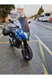 CF MOTO 650 MT Siperlik Ön Cam 2024 Model 56cm siyah Renkli 4mm UZUN CAM