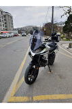 CF MOTO 800 MT Siperlik Ön Cam 2024 Model 57cm açıkfüme Renkli 4mm UZUN CAM