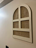 Cıgıl Wood Wındow Ahşap Bohem Tablo 60 x 40