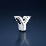 Y harf charm 925 ayar gümüş