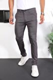 Slim Fit Chino Keten Pantolon