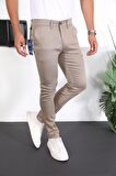 Slim Fit Chino Keten Pantolon