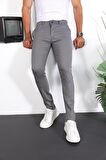 Slim Fit Chino Keten Pantolon