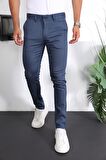 Slim Fit Chino Keten Pantolon