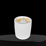 Sitrin Doğal Taşlı %100 Doğal Soya Wax Dekoratif Kokulu Mum