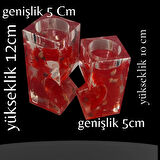 dekoratif  vazo mumluk