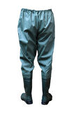 Su Geçirmez Çizmeli PVC  Pantolon, Avcı Balıkçı, Çiftçi, Bahçe Tarla Sulama %100Su Geçirmez Dikişsiz